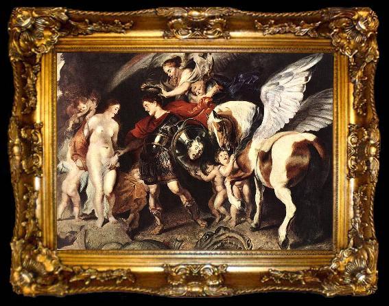 framed  Peter Paul Rubens Perseus and Andromeda, ta009-2